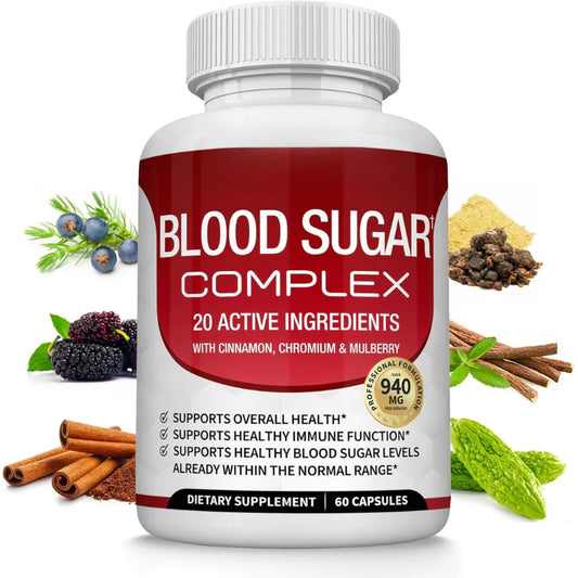 Toplux® Blood Sugar Complex 60caps