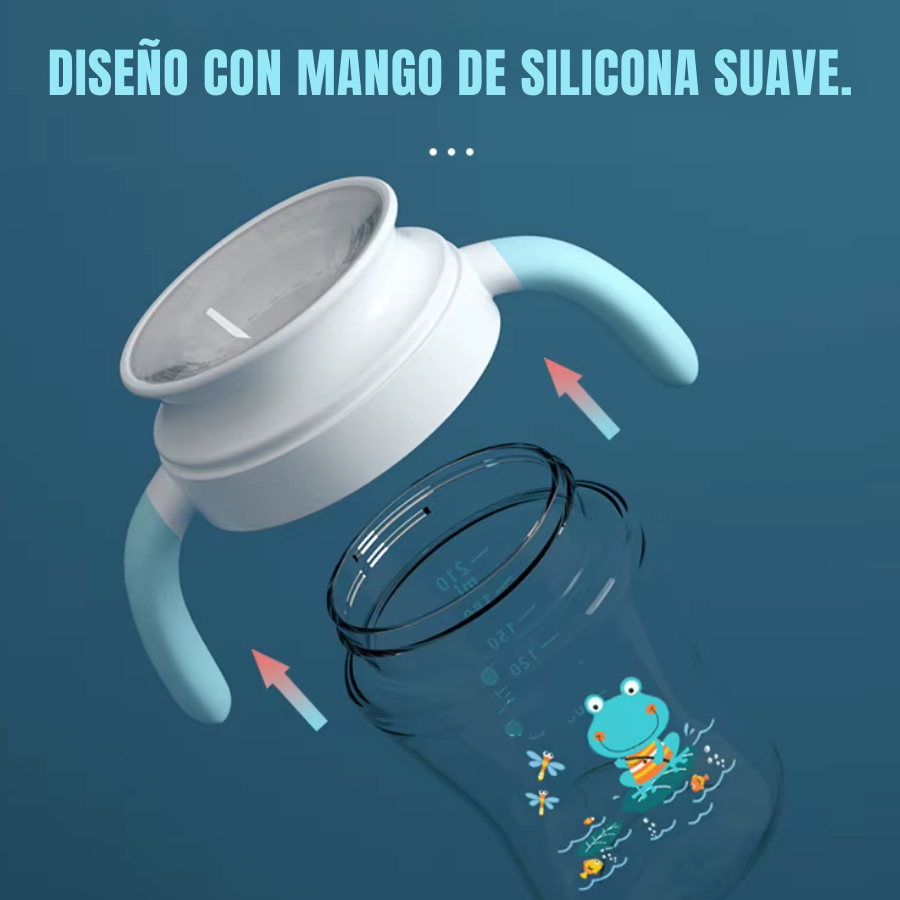 BIBERÓN 360° CUIDA EL DESARROLLO DENTAL DE TU HIJO