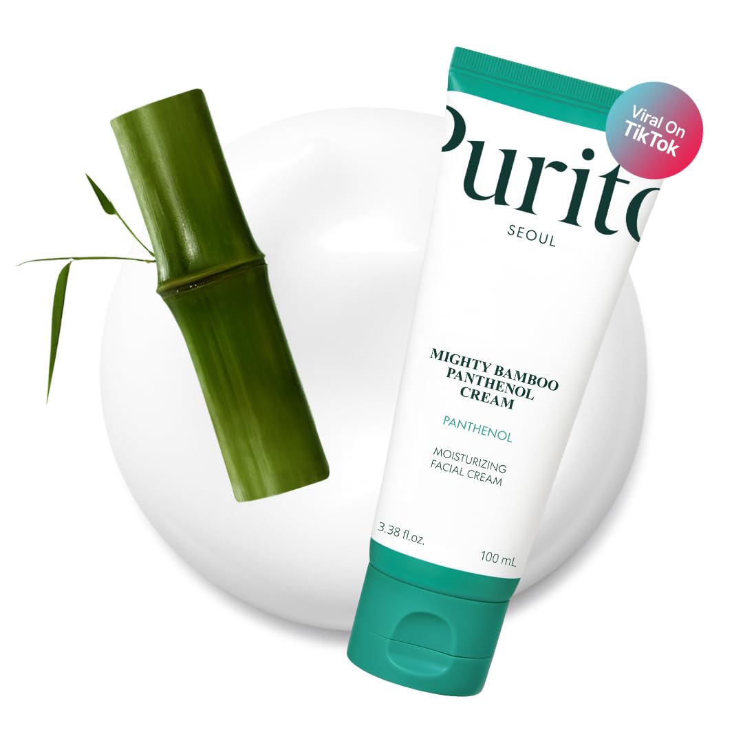 Purito Mighty Bamboo Panthenol Cream.