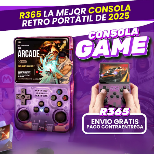 CONSOLA GAME R365+ 🎁OBSEQUIO